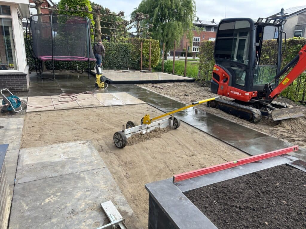 Tuinaanleg en herindeling