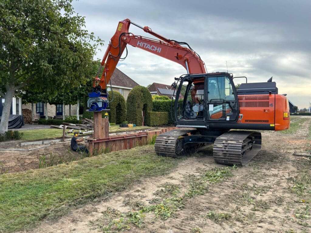 Damwand laten plaatsen