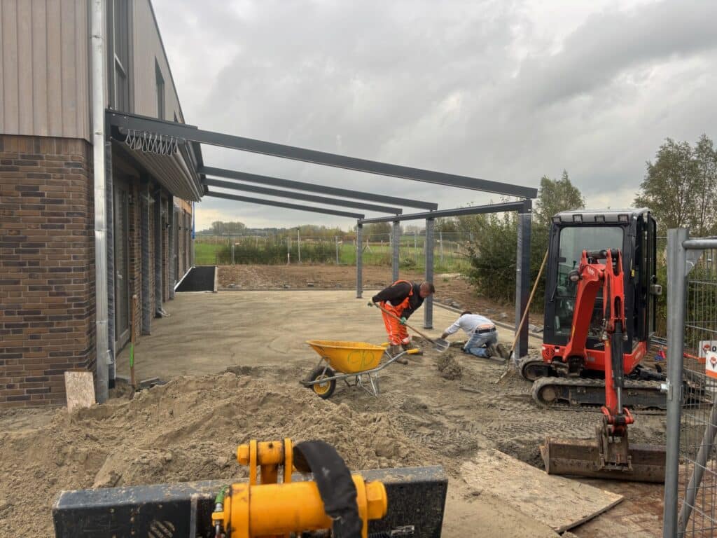 Bestrating aanleggen