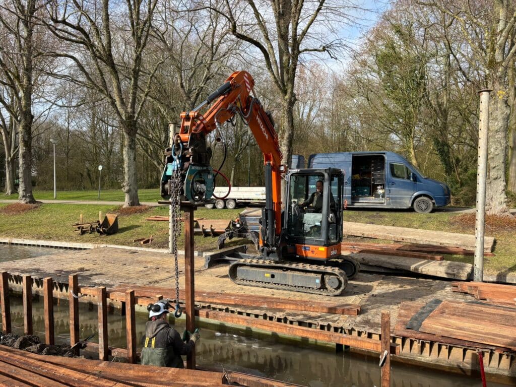 Damwand en beschoeiingen