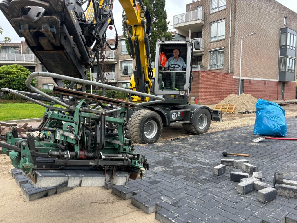 Bestrating en verharding Civiele werken